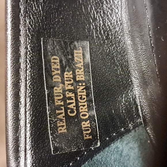 10 CROSBY DEREK LAM Stacked Heel FLAT Arty Calfhair ZIP SHOES Pointy Casual - Picture 7 of 9